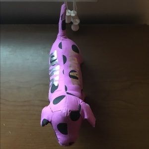 Victoria Secret Purple Polka Dot Dog.